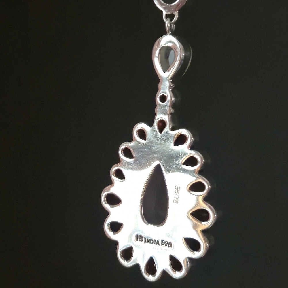 Nicky Butler Limited RAJ Collection Multi Gemstone NB Necklace Sterling #28/75 - Picture 15 of 16